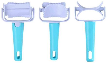 3Pc Rolling Angel Biscuit Cookies Cutter Mold Maker Cake Diy Decorating Gun Kitchen Bakvorm Decoreren Stempel Gereedschap