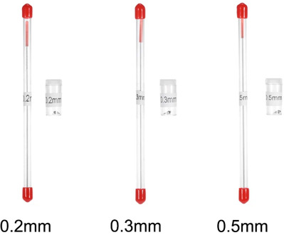 3PCS 0.2/0.3/0.5mm Airbrush Needle Nozzle Accessories Useful for Painting Airbrush Body Brushwork Accessories Parts Spray Tools