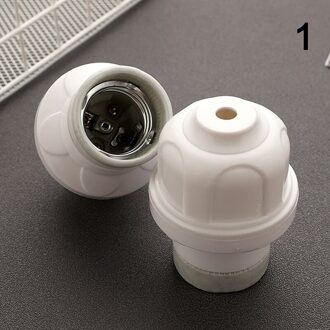 3Pcs 10A 250V E27 Card Type Lamphouder Ce-certificering E27 Socket Base Gloeilamp E27 Socket houder Adapter