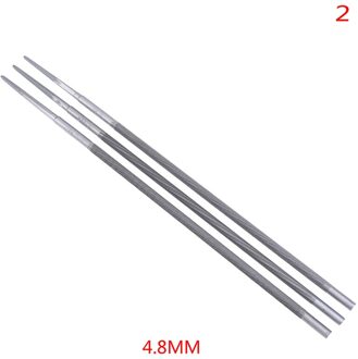 3Pcs 4.0/4.8/5.5Mm Zaagketting Bestanden Puntenslijper Carbon Staal Slijpen Kettingzaag 4.8mm