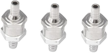 3Pcs 5/16 Inch 8Mm Non Return One Way Terugslagklep Voor Brandstof Lijn Olie Benzine Non-Return one-Way Terugslagklep