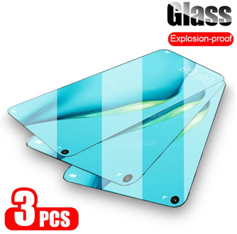 3pcs 9h full glue Tempered Glass for huawei p 40 p40 lite p40lite screen protector glass on the Huavei p40 light protective film