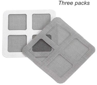 3PCS Anti-mosquito Mesh Sticky Draden Patches Summer Venster Klamboe Patch Repareren Gebroken Gaten op Scherm Venster deur