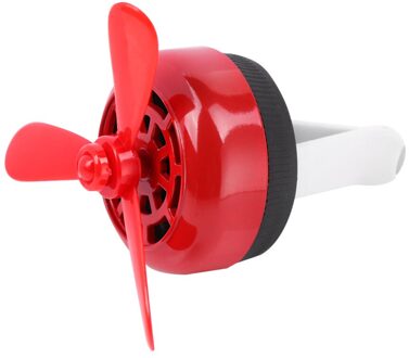 3Pcs Auto Airconditioner Outlet Auto Parfum Aromatherapie Luchtuitlaat Auto Decoratie (1Pcs Legering Rood Patroon, 2Pcs Aromatherap