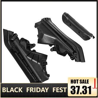 3Pcs Auto Motor Bovenste Compartiment Partitie Panel Set Motorruimte Voor Bmw X5 X6 E70 E71 E72 51717169419 51717169420