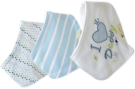 3Pcs Baby Meisjes Jongens Waterdicht Katoen Materiaal Bandana Speeksel Handdoeken