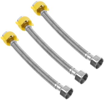 3Pcs Badkamer Baden Aansluiting Buis Spuit Slang Douche Supply Voor Thuis