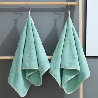 3Pcs Badkamer Handdoek T Microfiber Comfortabele Gezicht Doek Zacht Gezicht Handdoek Absorberende Strand Handdoek Fitness Handdoek groen