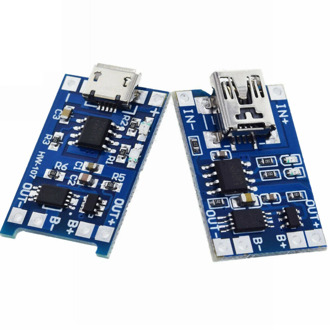 3pcs Battery Charger Protection Board 5V 1A 2A Li-ion Lipo Battery Charging Protect Module PCB BMS Micro USB