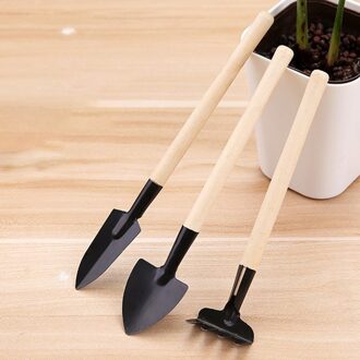 3Pcs Bloemen Potplanten Mini Tuin Gereedschap Tuingereedschap Hand Set Plant Bloem Bonsai Mini Transplantatie Graven Suits