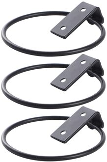 3Pcs Bloempot Opknoping Rack Wandmontage Bloempot Beugel Voor Balkon Patio Opknoping Reling Bloempot Rack Planter Ondersteuning