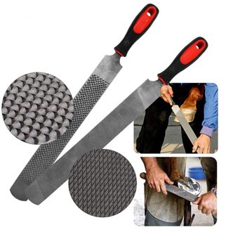 3Pcs Care Tool Manicure Reparatie Metalen Stabiele Levert Nipper Cutter Paard Vee Hoef Trimmen Set Bestand Rasp Cleaning Dubbele side