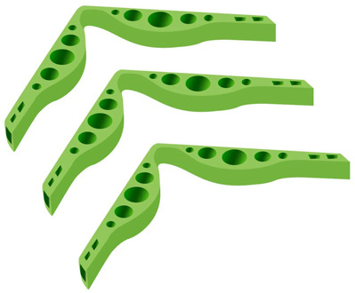 3pcs Children Kids Reusable Silicone Nose Bridge Holder Anti Fog Glasses Face Mask Bracket Increases Breathing Space masque FL50