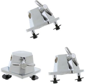 3Pcs Chrome Floor Tom Been Beugel Voor Tom Drum Set Onderdelen Accessoires