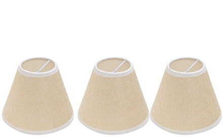 3pcs Cloth Bubble Type Lamp Shade Simple Lampshade Ceiling Lamp Cover Light Accessory for Home (Black)