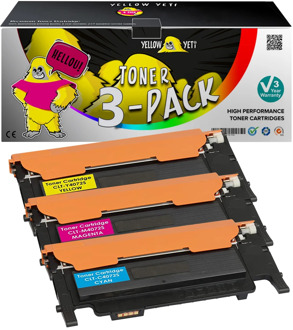 3pcs Compatible CLT-407S CLT-4072S Toner Cartridge for Samsung CLX-3180 CLP-320 CLP-320N CLP-325 CLP-325W CLX-3186 Printer