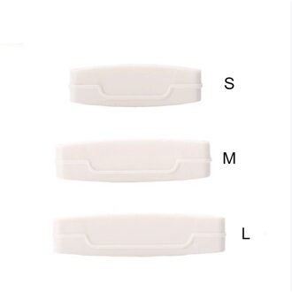 3Pcs Cosmetica Cleanser Extruder Tandpasta Tube Dispenser Tandpasta Squeezer Plastic Handleiding Tandpasta Clip Beige