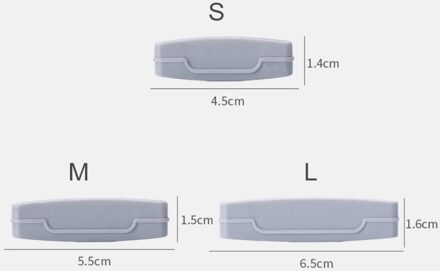 3Pcs Cosmetica Cleanser Extruder Tandpasta Tube Dispenser Tandpasta Squeezer Plastic Handleiding Tandpasta Clip grijs