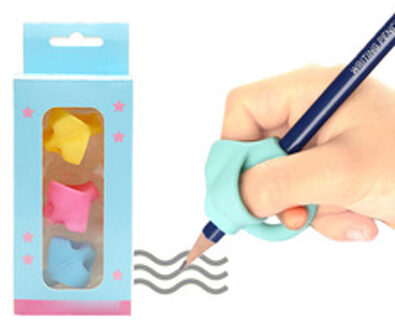 3pcs diy Potlood Grips Artefact Voorschoolse Leren Schrijven Braces Kinderen Beginners Potlood Houding Correctie Tool