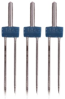 3Pcs Double Twin Naald: 2.0/90 3.0/90 4.0/90 Naalden Naaimachine