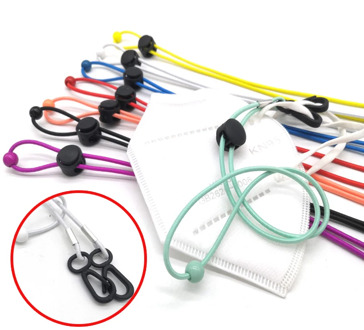 3pcs Facial Mask Dangles Cord Children Saves Ears Masks Lanyard For Face Women Face 95 Hangup Masks Carrying Holders Rope String