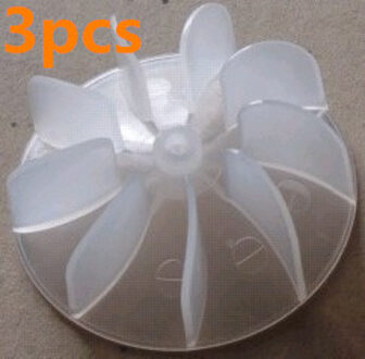 3pcs fan onderdelen plastic ventilatorbladen voor haardroger ventilator delen
