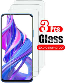 3Pcs For Honor 9X Pro Tempered Glass Screen Protector Protective Film 0.26mm 9H For Honor 9X Glass Shield