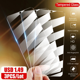 3Pcs Full Cover Screen Protector For Samsung Galaxy A50 A71 A70 A51 Glass or A10 A20 A30 A80 A90 S10 Note 10 Lite Tempered Glass