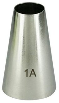 3Pcs Grote Maat Ronde Metalen Cake Decoratie Tip Rvs Piping Icing Nozzle Gebak Tool Bakken Tools # 1A # 2A # 3A