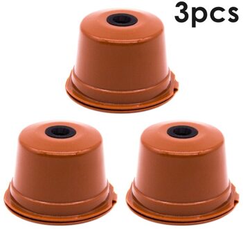 3Pcs Herbruikbare Koffie Capsules Voor Caffitaly Hervulbare Koffiepads Plastic Fit Voor Caffitaly Koffie Filter