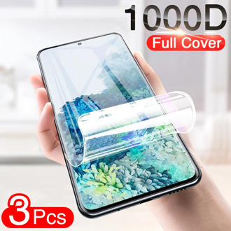 3Pcs Hydrogel Film On The Screen Protector For Samsung Galaxy S8 S9 S10 S20 Plus Ultra Screen Protector For Samsung Note 8 9 10