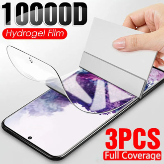 3Pcs Hydrogel Film Screen Protector For Samsung Galaxy S10 S9 S8 S20 Plus S10E S7 S6 Edge Screen Protector on Note 20 8 9 10 A50
