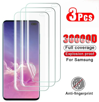 3Pcs Hydrogel Protective Film Screen Protector For Samsung Galaxy S8 S9 S10 S20 Plus Ultra Screen Protector For Note 8 9 10 Film