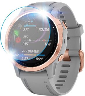 3Pcs Hydrogel Transparant Screen Bescherming Film Voor Garmin Fenix 6S Pro Clear Proof Zachte Film Gehard Glas Screen protector