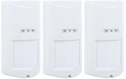 3pcs/lot 433MHz/PT2262 Wireles Dual-tech PIR + MW Motion Sensor IP65 Waterproof Detector Pet Immunity For Home Alarm System