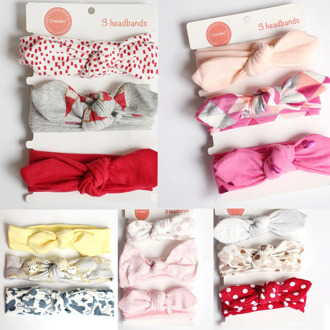 3pcs/lot Baby Girl Headband for Newborn Babies Hair Band Elastic Hair Accessories Bandage Headwear