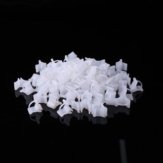 3Pcs Mini Draagbare Tuingereedschap Metalen Kop Schop Hark Spade Plant Tuin Bodem Bloei Houten Handvat Tool Set 100x grafting clips