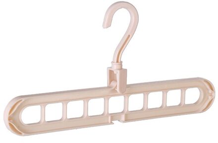 3Pcs Multifunctionele Draaibare Plastic Negen-Gat Drogen Droogrek Sjaal Babykleertjes Opvouwbare Ruimtebesparend Home Storage Beige