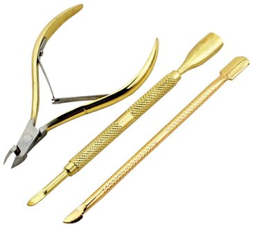 *3Pcs Nail Cuticle Remover En Cutter Duurzaam Manicure Tool Cuticle Nipper Cuticl Nail Art