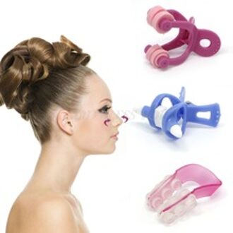 3Pcs Neus Omhoog Clip Brug Lifting Shaping Shaper Clipper Rechttrekken Beauty Neus Clip Facial Clipper Corrector
