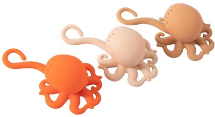 3Pcs Octopus Siliconen Thee Maker, Creatieve Octopus Theezakje, Siliconen Dier Thee Set, Dagelijkse Benodigdheden
