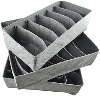 3Pcs Opbergdozen Ondergoed Divider Drawer Closet Organizer Ropa Interieur Organizador Voor Stropdassen Sokken Shorts Bra Organizador