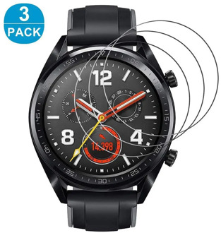 3Pcs protective glass for huawei watch gt gt2 46mm screen protector on hauwei gt 2 smart watch safety glas armor protection film