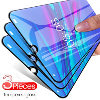 3Pcs protective glass for huawei y8p y6p y5p y7p y9a y7a 2020 screen protector hauwei y6 y7 y9 prime y6s y9s y5 2019 safty glass