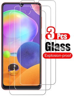3Pcs protective glass for samsung a 31 screen protector tempered glass for samsung galaxy a31 2020 sm-a315f/ds 6.4" phone film