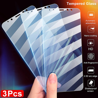3Pcs Protective Glass For Samsung Galaxy A3 A5 A7 2016 2017 A6 A8 Plus A5 A7 A9 2018 Tempered Glas 9H Screen Protector Film Case