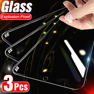 3Pcs Protective Glass on For Samsung Galaxy A50 A51 A70 A71 A80 A40 Screen Protector on For A8 A7 A5 A6 2018 A750 Tempered Glass