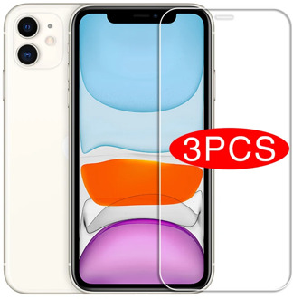 3pcs Protective Tempered Glass For iPhone 11 Screen Protector for iphone 12 Pro X XR XS Max 6 6S 7 8 plus Glass on for iphone 11