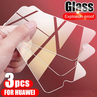 3Pcs Protective Tempered Glass on For Huawei Y5P Y6P Y7P Y8P Y6S Y7S Y8S Y9 Screen Protector For Huawei Y6 Y7 Y9 Prime 2018 2019