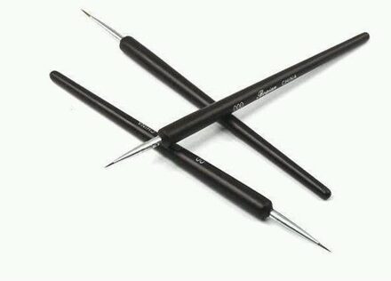 3Pcs Puntjes Schilderij Tekening UV Gel Liner Polish Brush Tool Nail Art Pen